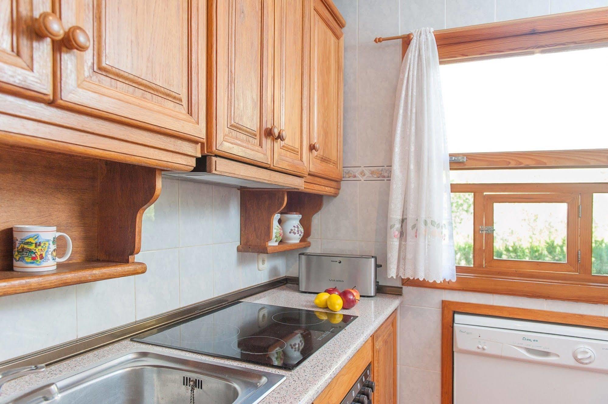 Els Pins Villa Crestatx Bagian luar foto