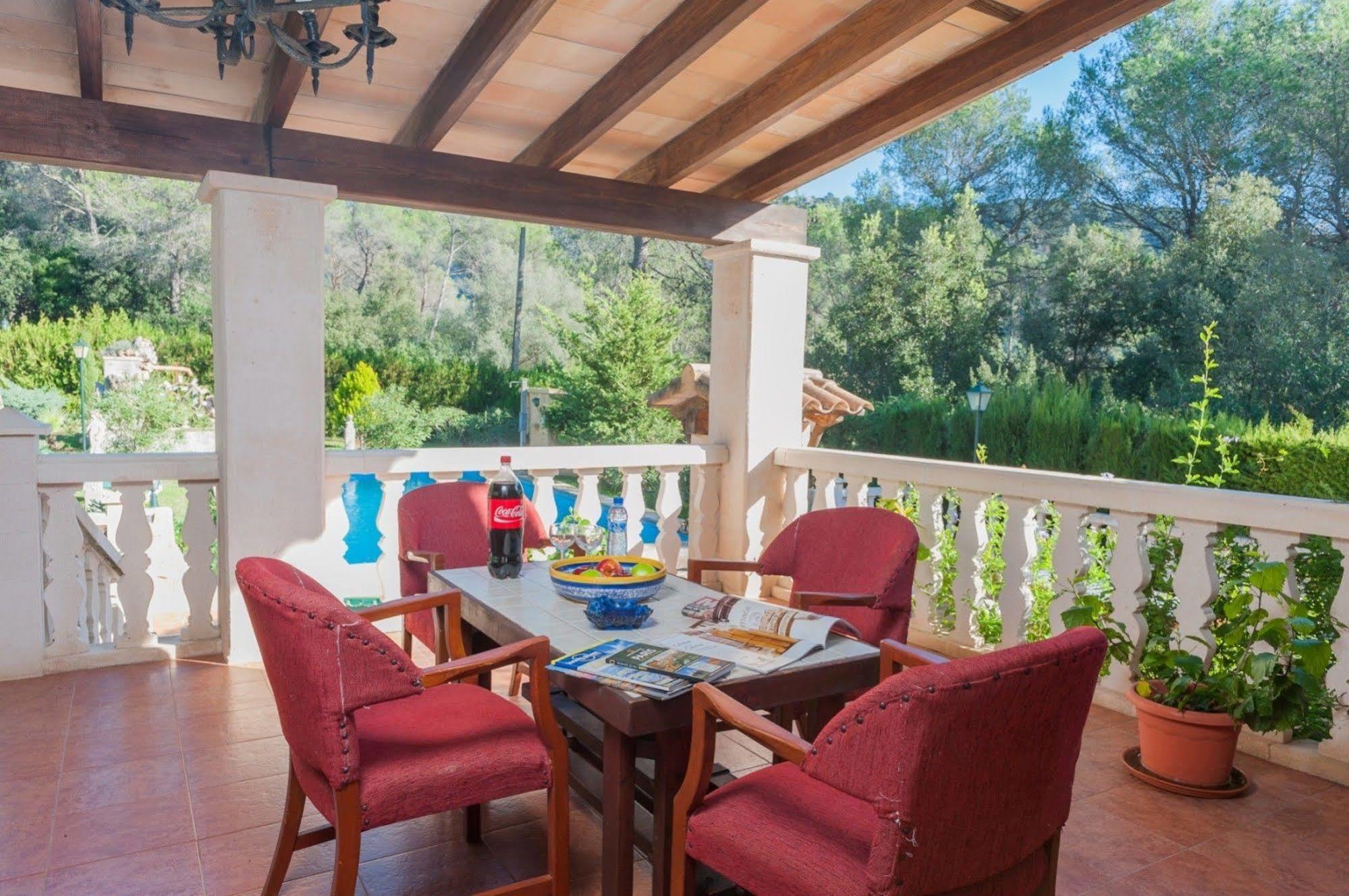 Els Pins Villa Crestatx Bagian luar foto