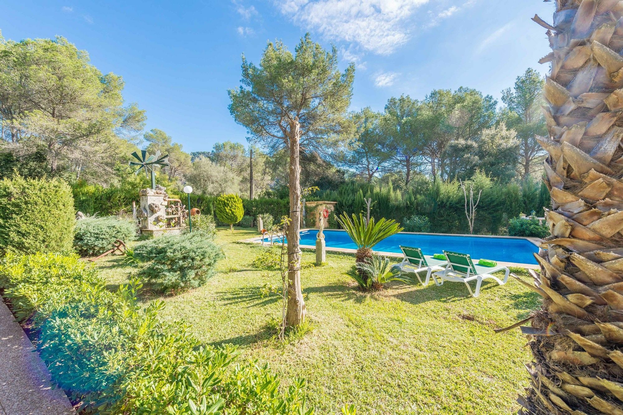 Els Pins Villa Crestatx Bagian luar foto