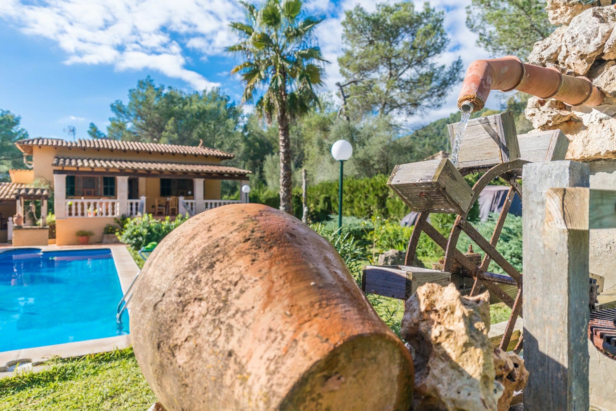 Els Pins Villa Crestatx Bagian luar foto