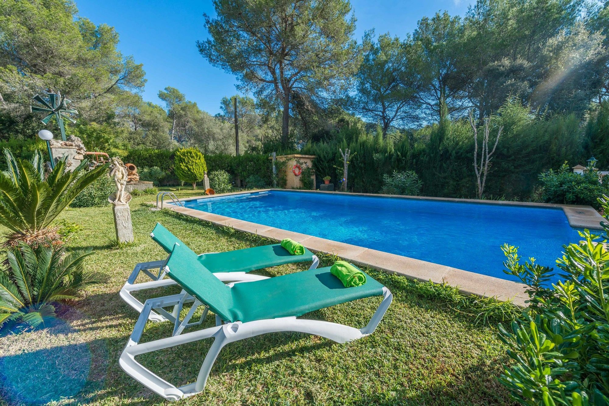 Els Pins Villa Crestatx Bagian luar foto