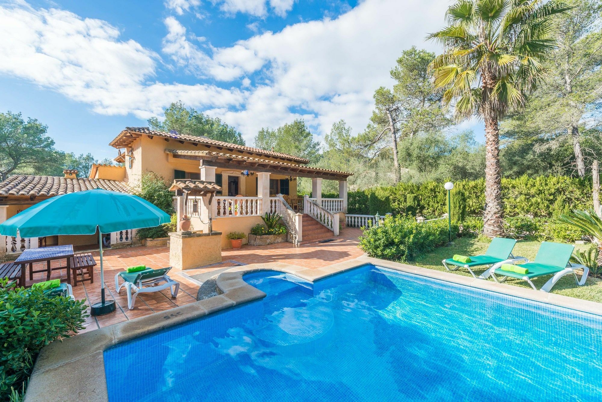 Els Pins Villa Crestatx Bagian luar foto