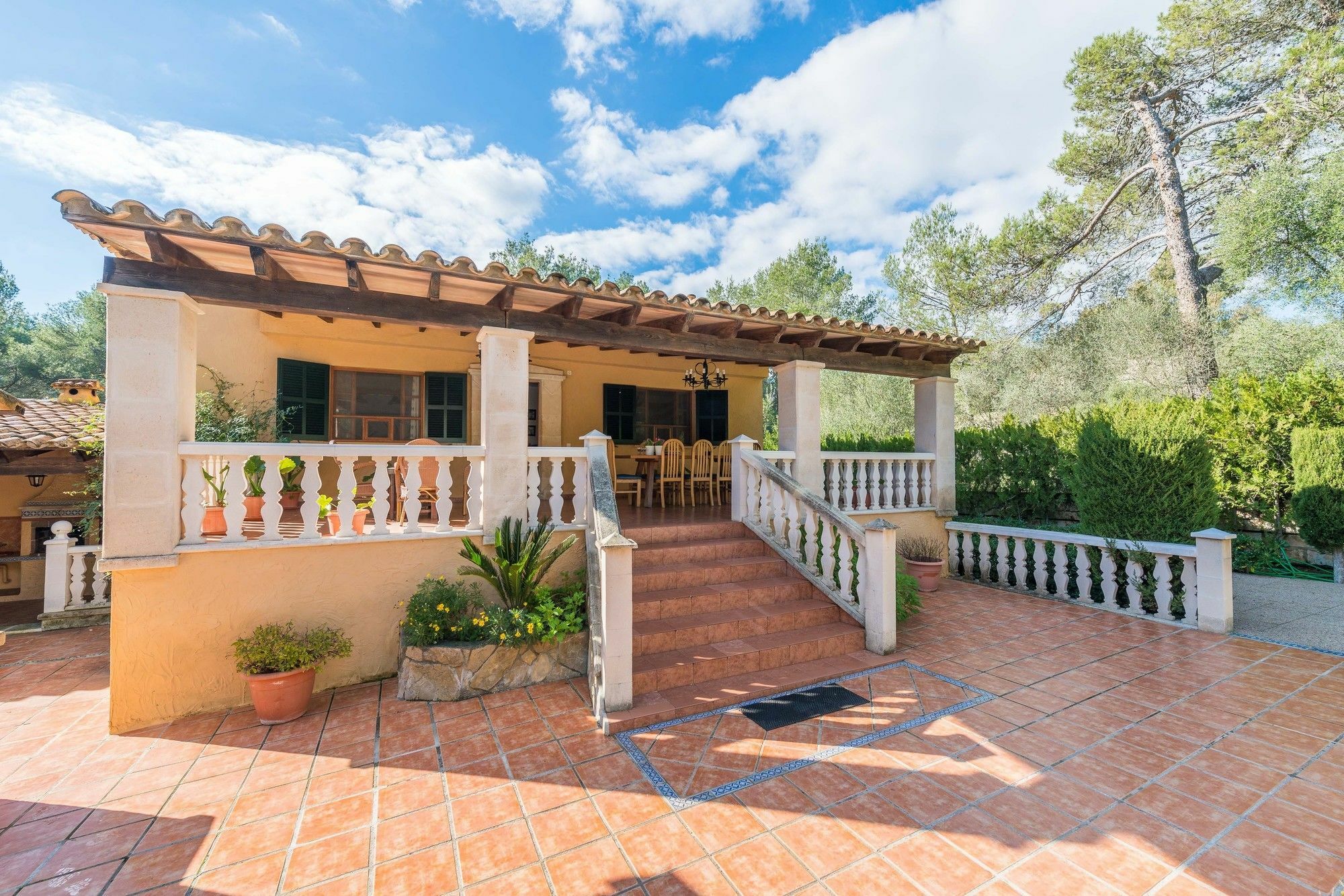 Els Pins Villa Crestatx Bagian luar foto