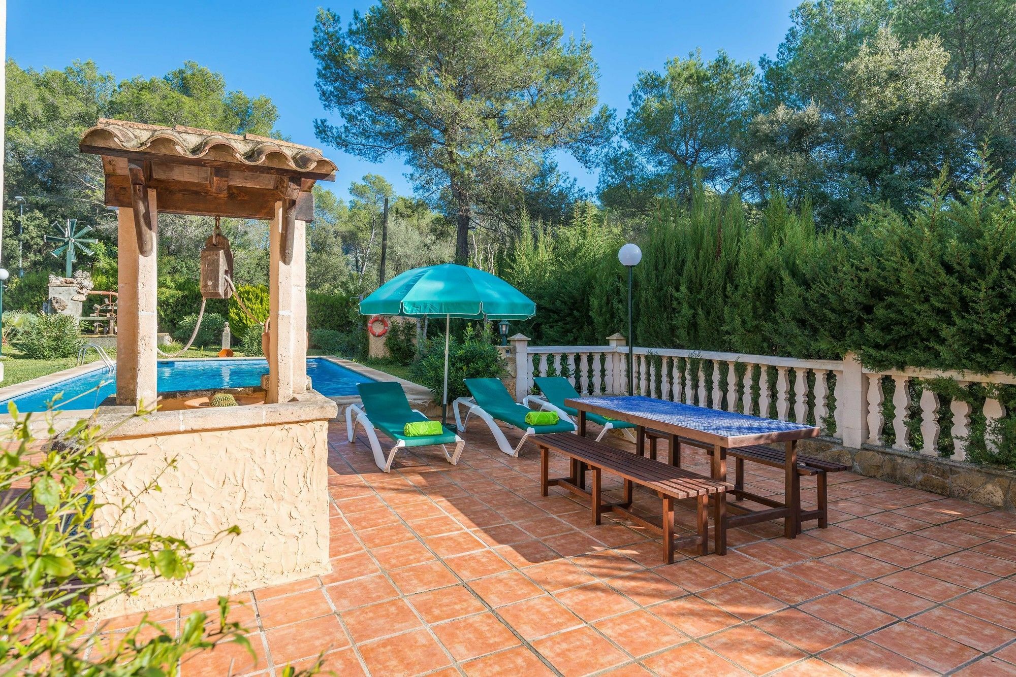 Els Pins Villa Crestatx Bagian luar foto