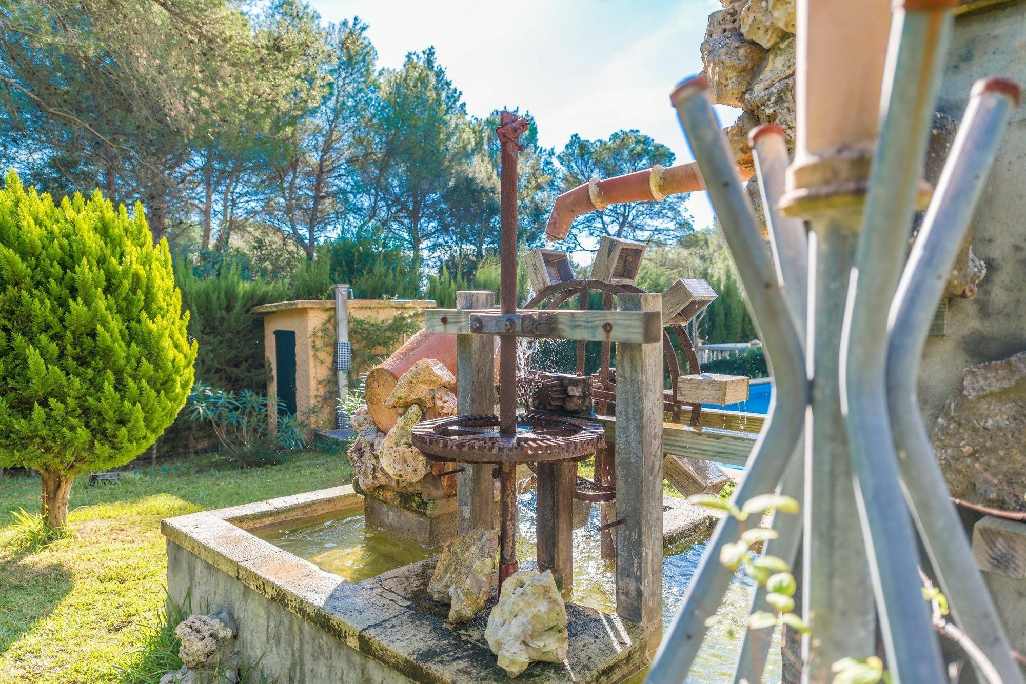 Els Pins Villa Crestatx Bagian luar foto