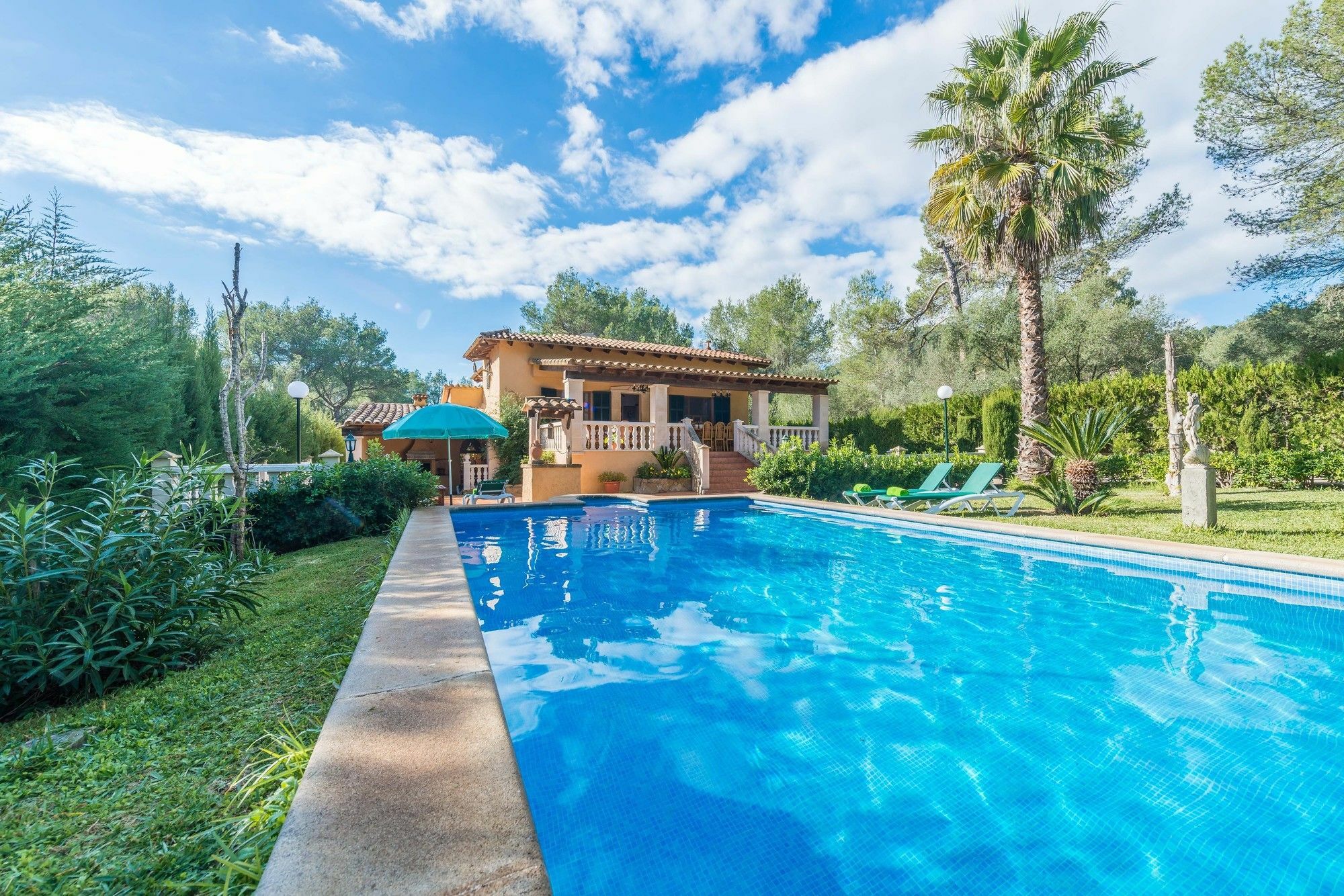 Els Pins Villa Crestatx Bagian luar foto